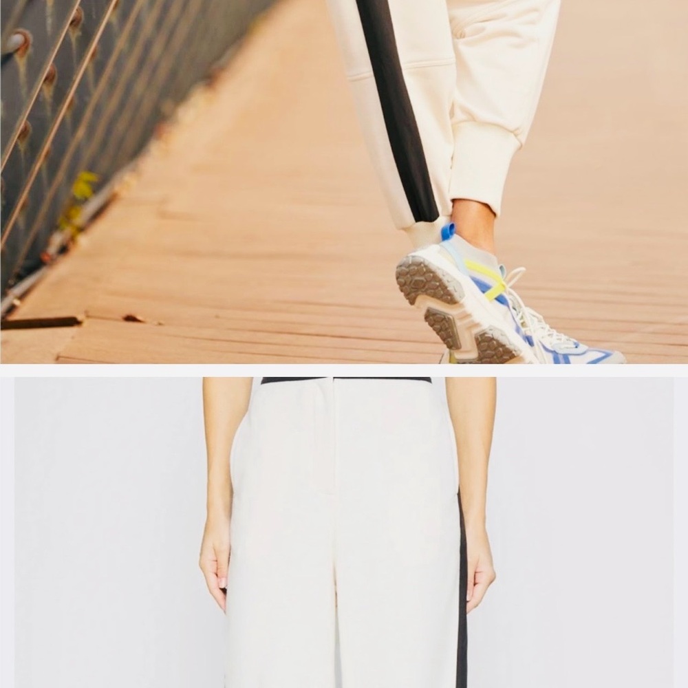 Sweaty Betty Riley M Cuffed lined worn once casual dressy pant. Side pockets - Picture 9 of 9